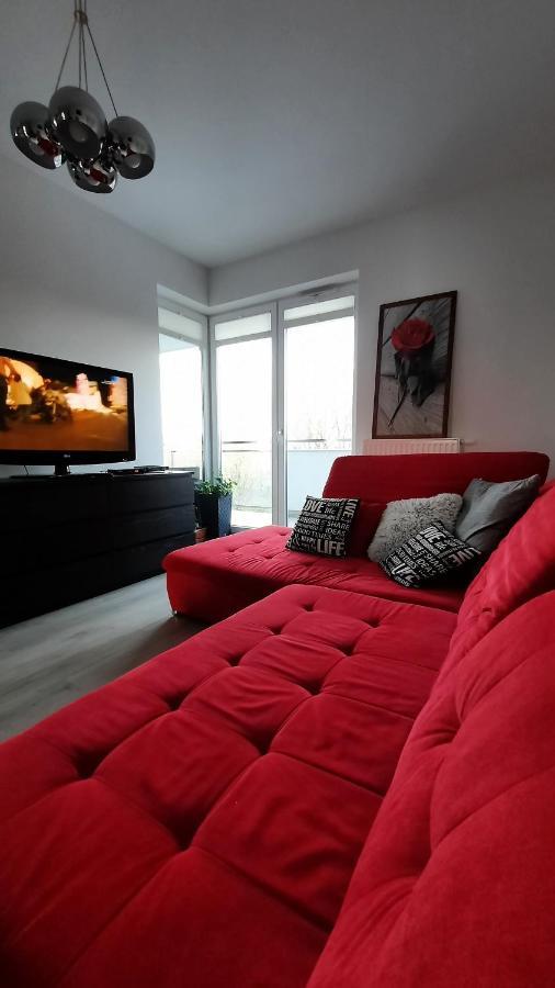 Apartament Widok Z Tarasami 오스트로다 외부 사진